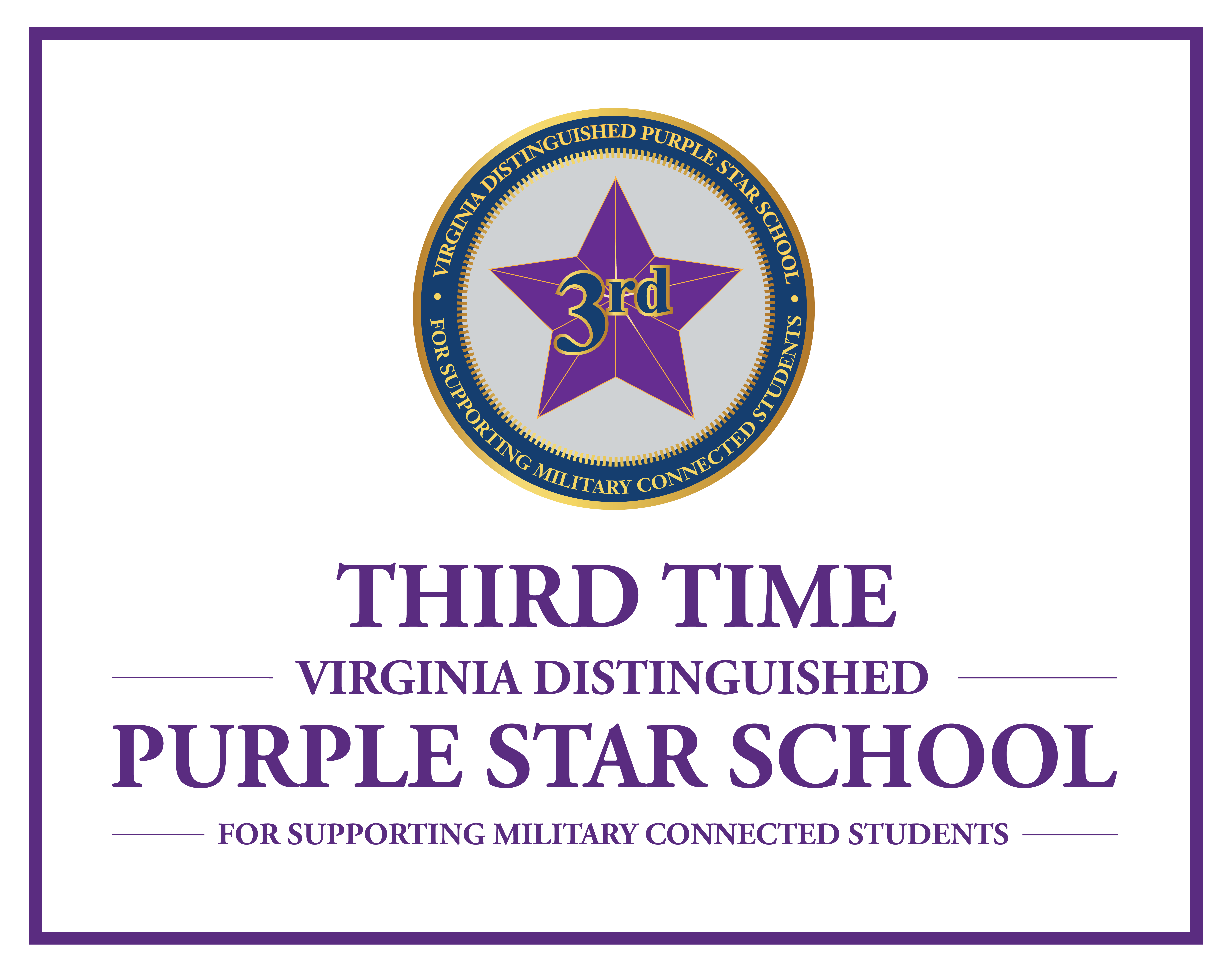 3rd Time Purple Star 