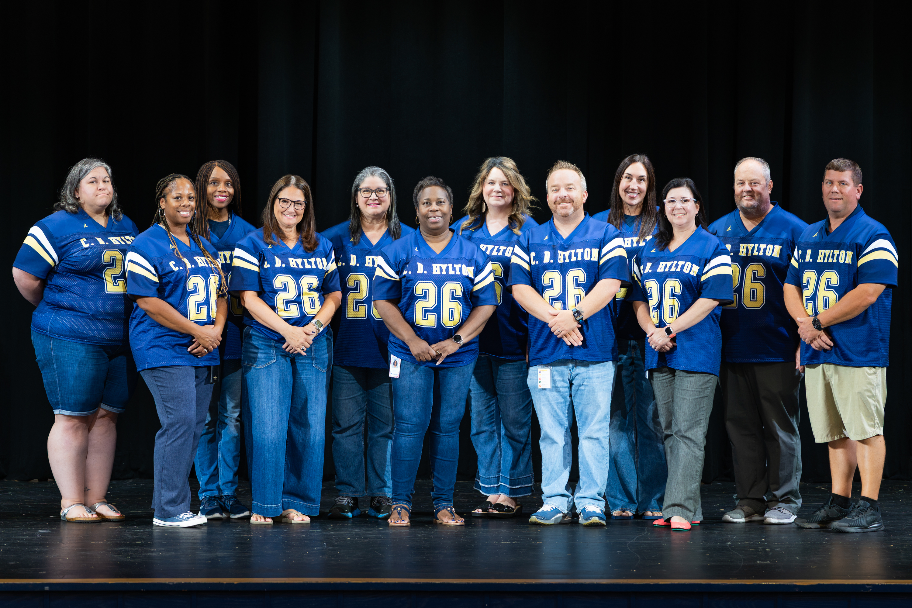 Photo of the administrative team