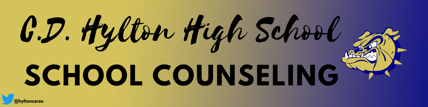 C.D. Hylton High School Counseling with Hylton Bulldog logo